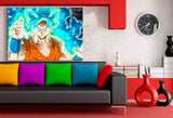 Son Goku SSGSS Dragonball Super Leinwandbild AK ART KunstdruckWandbild Wanddeko