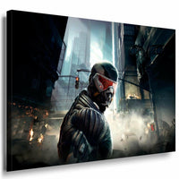Crysis New York Leinwandbild LaraArt Bilder Leinwand Bild Mehrfarbig