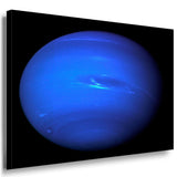 Neptun Blau Weltraum Leinwandbild AK Art Bilder Mehrfarbig Kunstdruck Wandbild