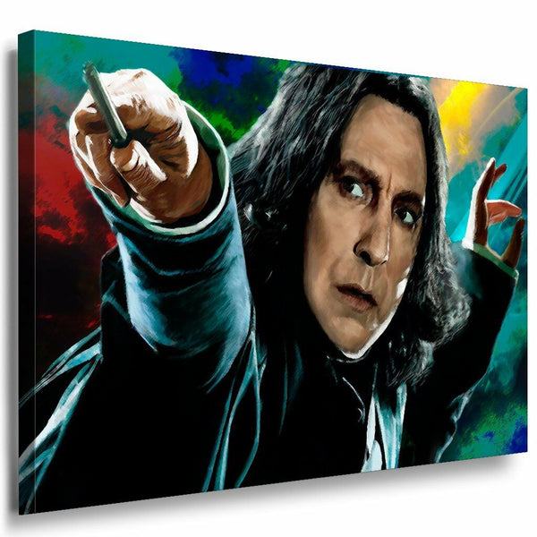 Alan Rickman Mr Snape Harry Potter Leinwandbild AK Art Bilder Mehrfarbig 2