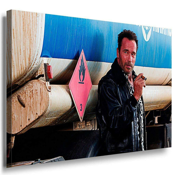 The Expendables 3 Arnold Schwarzenegger Leinwandbild AK Art Bilder Mehrfarbig