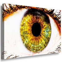 Auge green eye Leinwandbild AK Art Bilder Mehrfarbig Wandbild TOP XXL Kunstdruck
