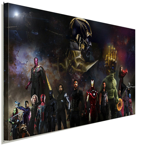 Avangers Infinity War Leinwandbild AK ART Kunstdruck Mehrfarbig Wandbild TOP XXL 2
