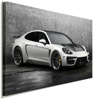 Porsche Panamera Leinwandbild AK ART Kunstdruck Mehrfarbig Wandbild Wanddeko XXL