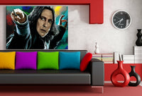 Alan Rickman Mr Snape Harry Potter Leinwandbild AK Art Bilder Mehrfarbig 2