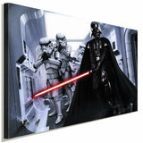 Star Wars Darth Vader Stormtrooper Leinwandbild AK ART Wanddeko Wandbild TOP XXL