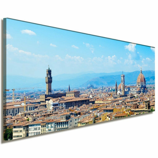 Italien Leinwandbild AK Art Bilder Mehrfarbig Wandbild Kunstdruck Panorama XXL