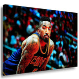 Jr Smith Basketball Cleveland Cavaliers NBA Leinwandbild AK Art Bilder Mehrfarbi