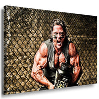Andre Charette Bodybuilder Leinwandbild AK Art Bilder Mehrfarbig Wandbild XXL