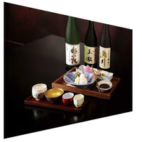 Japanische Sushi Fruhstuck Leinwandbild AKArt BilderWanddeko Wandbild Kunstdruck