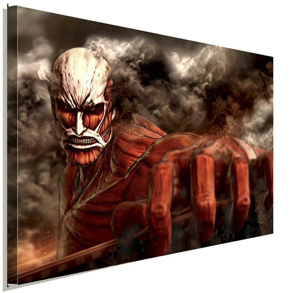 Attack on Titan Leinwandbild AK ART Kunstdruck Mehrfarbig Wandbild Wanddeko XXL 3