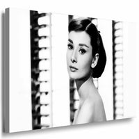 Audrey Hepburn Leinwandbild AK Art Bilder Mehrfarbig Wandbild