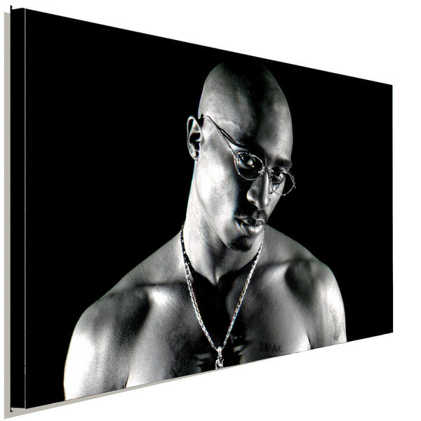 2Pac Tupac Shakur Rap Leinwandbild AK ART Kunstdruck Wandbild Wanddeko TOP XXL