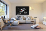 MV Agusta Leinwandbild AK ART Kunstdruck Mehrfarbig Wandbild Wanddeko TOP XXL 2