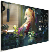 Anime Twintails Leinwandbild AK ART Kunstdruck Mehrfarbig Wandbild Wanddeko XXL