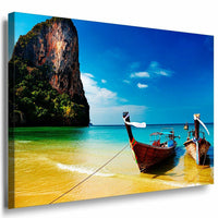 Thailand Leinwandbild AK Art Bilder Mehrfarbig Wandbild Kunstdruck Wanddeko XXL 2