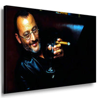 Jean Reno Leinwandbild LaraArt Bilder Mehrfarbig Wandbild