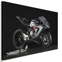 MV Agusta Leinwandbild AK ART Kunstdruck Mehrfarbig Wandbild Wanddeko TOP XXL 2