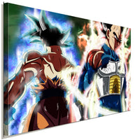 Son Goku Vegeta Dragonball Super Leinwandbild AK ART Kunstdruck Wandbild TOP XXL