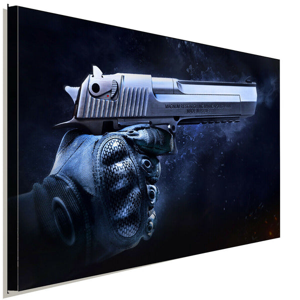 CS GO Counter Strike Deagle Leinwandbild Bier Kosmos AK ART Kunstdruck Wanddeko