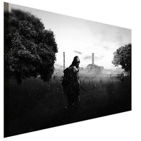 Stalker Spiel Leinwandbild AK Art Bilder Wanddeko Wandbild Premium Kunstdruck